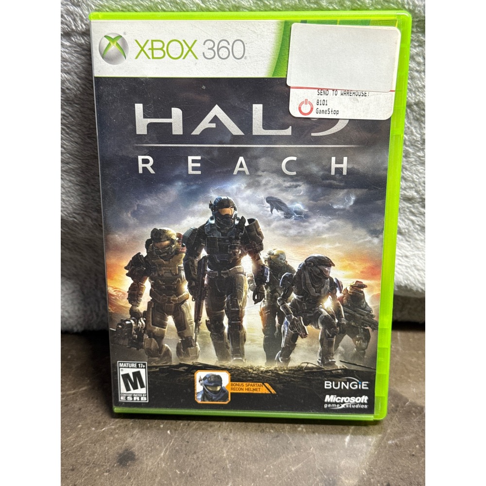 Microsoft Halo Reach Xbox 360 First Person Shooter Bungie 2010